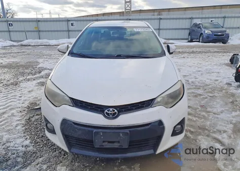 2014 Toyota Corolla L из США, поврежденный, VIN 2T1BURHE6EC177523